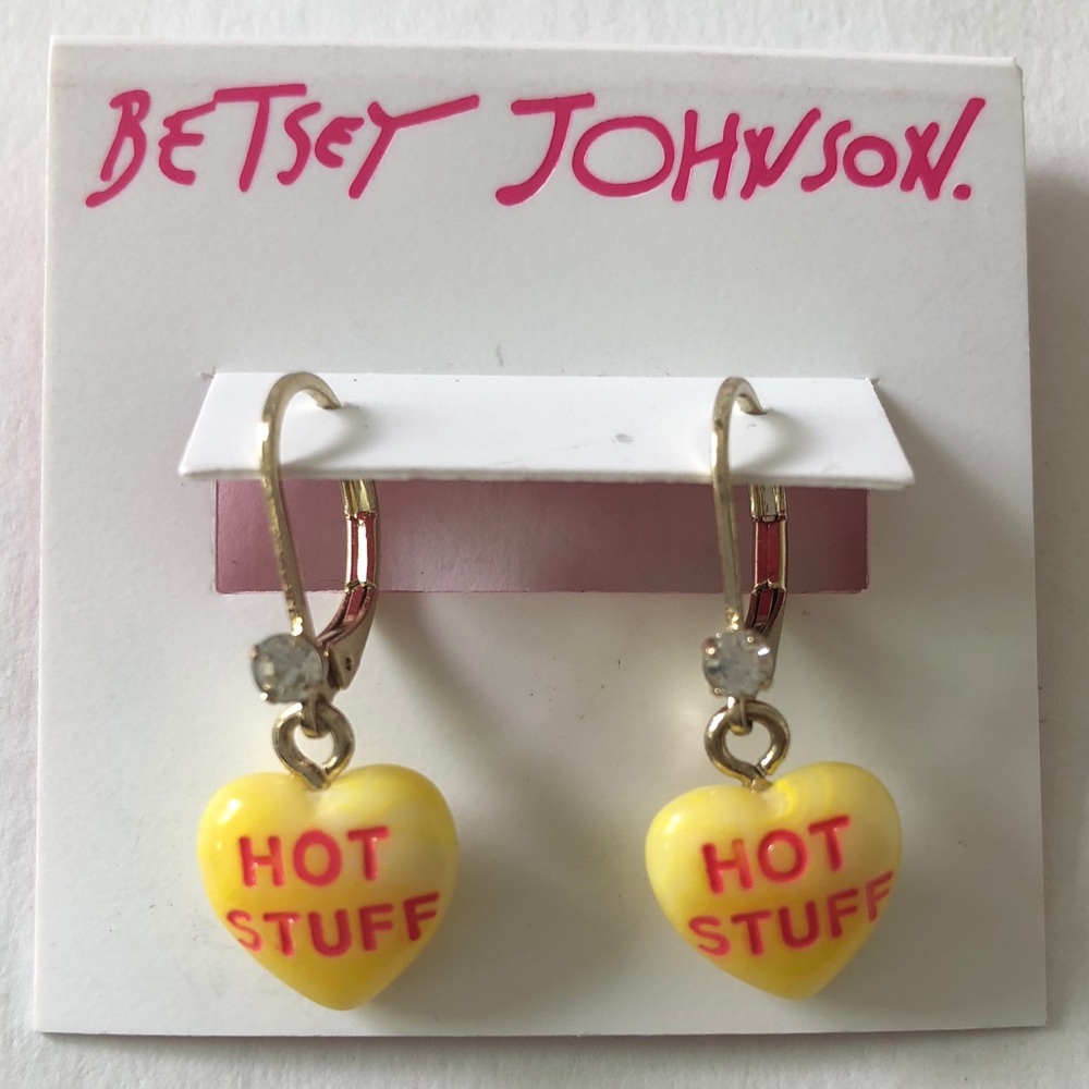 Hot stuff earrings.